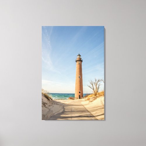 Little Sable Point Lighthouse Canvas Print