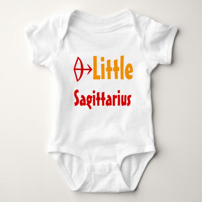Little Sagittarius Baby Bodysuit (Front)