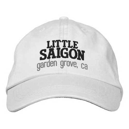 Little Saigon Garden Grove CA Embroidered Baseball Cap