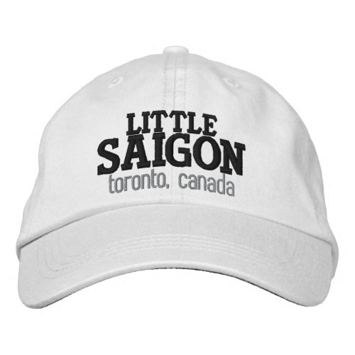 Little Saigon Toronto Canada Embroidered Baseball Cap