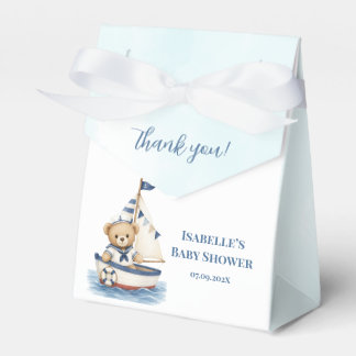 Little sailor Baby Shower Favor Box