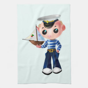 Little Sailor Kitchen Towel