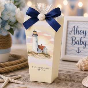 Little Sailor Nautical Baby Shower Favor Boxes
