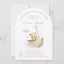 Little Sailor Teddy Bear Baby Shower