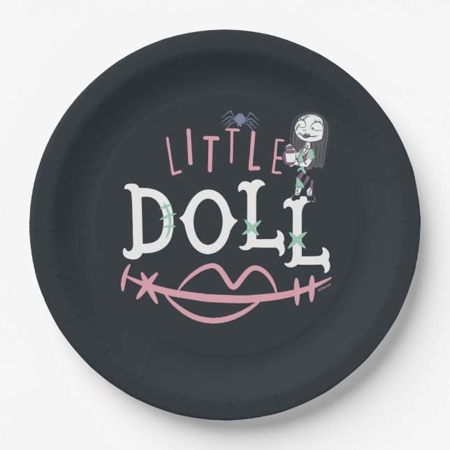 Little Sally - Little Doll Paper Plates (Front)