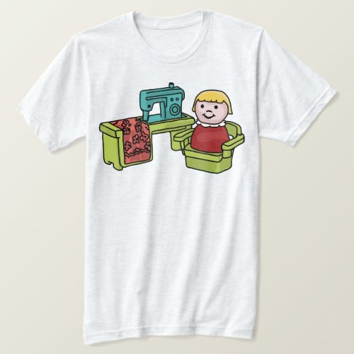 Little Sally Sewing T_Shirt