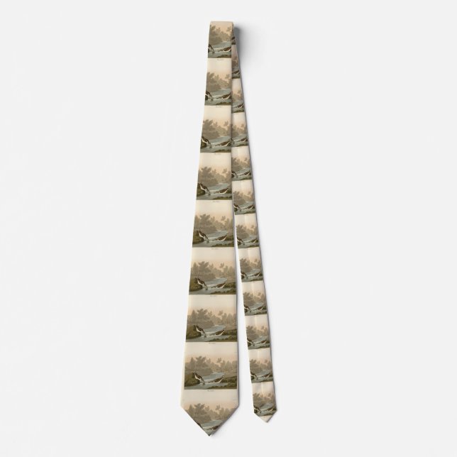 Little Sandpiper from Audubon's Birds of America Neck Tie (Front)
