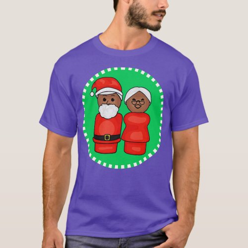 Little Santa and Mrs Claus Are In Love 1 T_Shirt