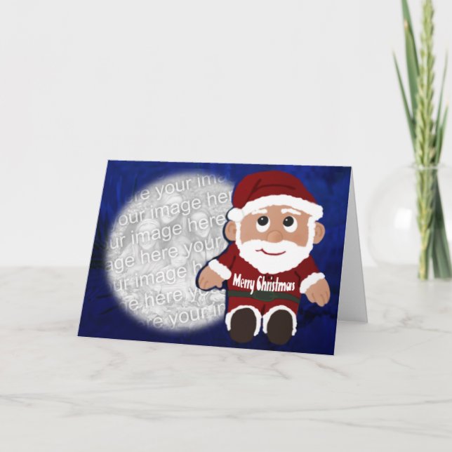 Little Santa Holiday Card (Front)