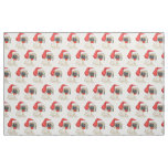 Little Santa Pekingese Fabric