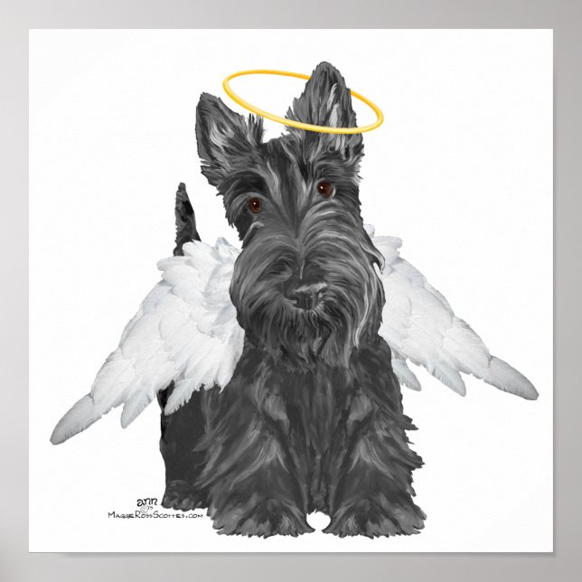 Little Scottie Angel Poster (Front)