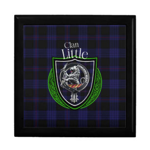 Little Scottish Clan Tartan and Crest Gift Box