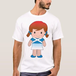 Little Scottish Girl T-Shirt