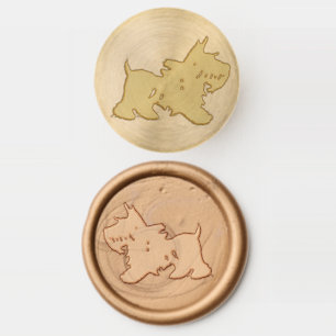 Little Scotty Dog Wax Seal Stamp