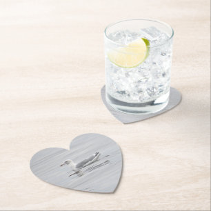 Little seagull paper coaster