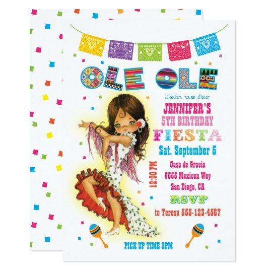 little señorita mexican fiesta