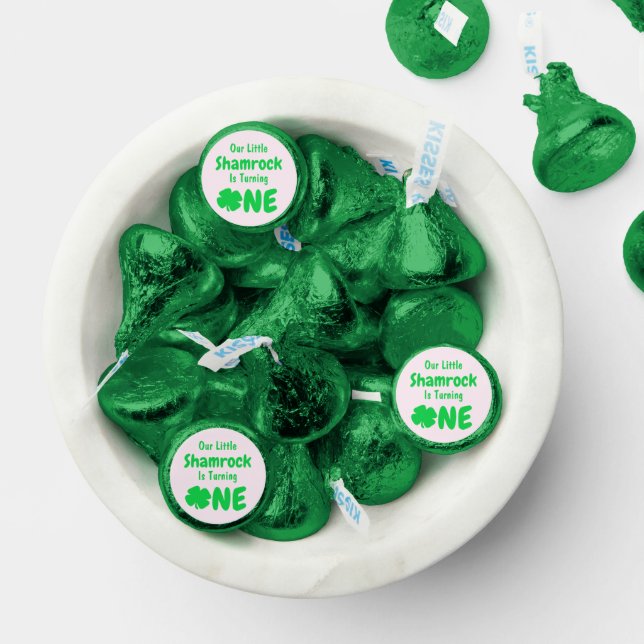 Little Shamrock 1st Birthday Hershey®'s Kisses® (Assorted)