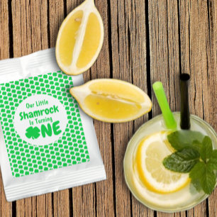 Little Shamrock 1st Birthday Lemonade Drink Mix