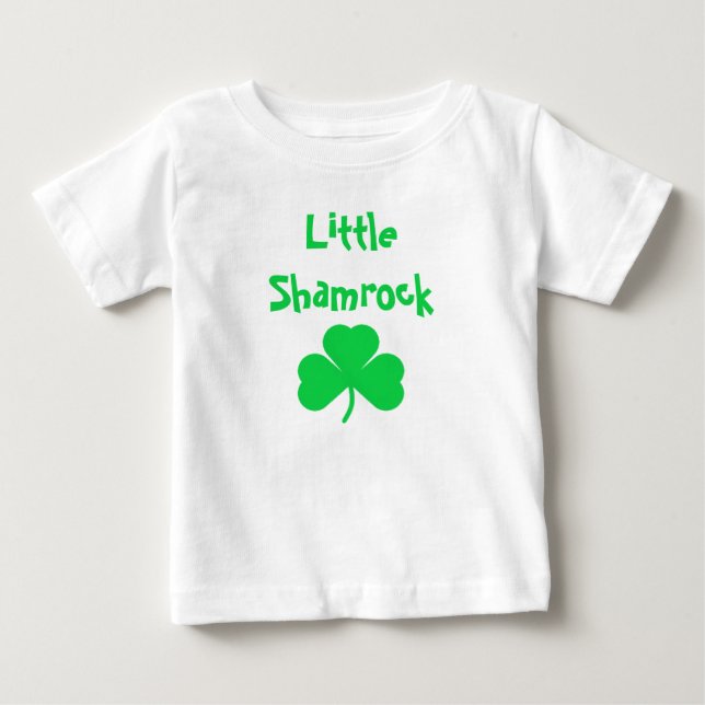 Little Shamrock Baby T-Shirt (Front)
