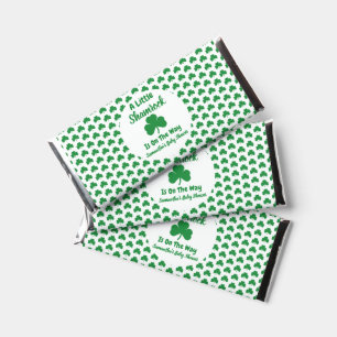 Little Shamrock St Patrick's Day Hershey Bar Favors