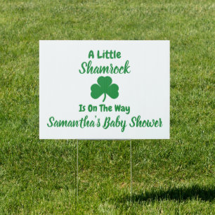 Little Shamrock St Patrick's Day Sign