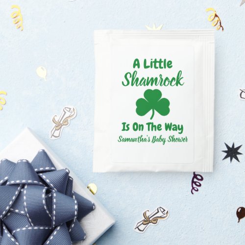 Little Shamrock St Patricks Day Tea Bag Drink Mix