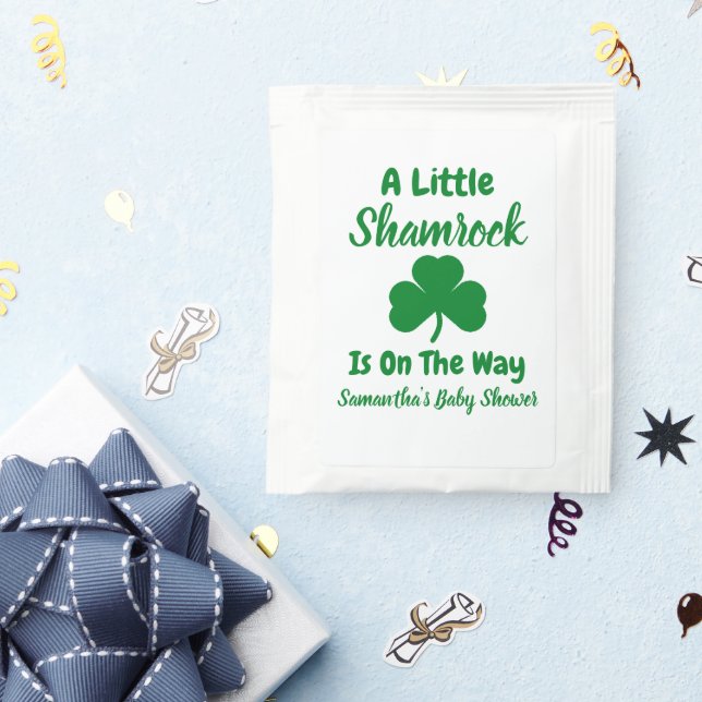 Little Shamrock St Patrick's Day Tea Bag Drink Mix (Packets)