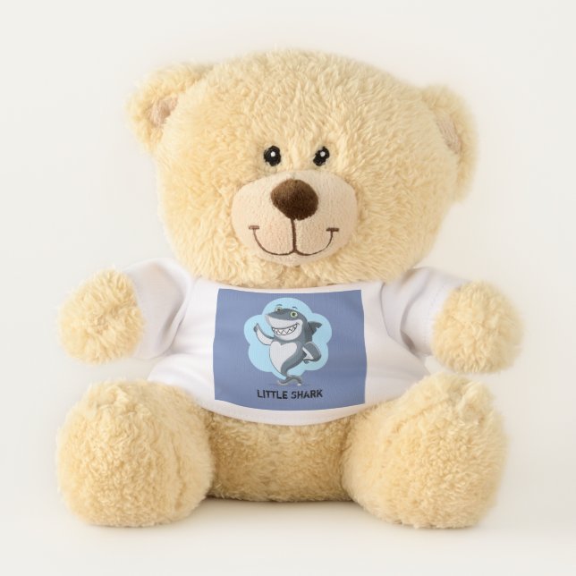 Little Shark Teddy Bear (Front)