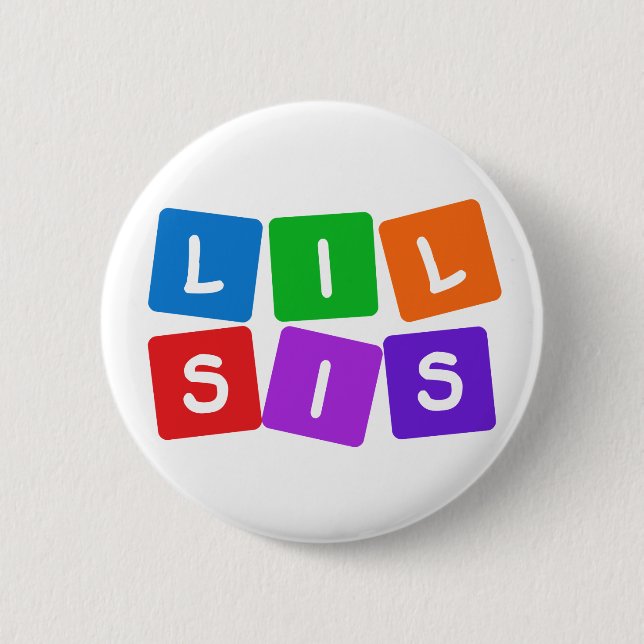 Little Sis button (Front)