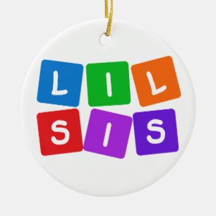 Little Sis ornaments