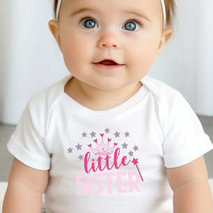 Little Sister Baby Baby Bodysuit