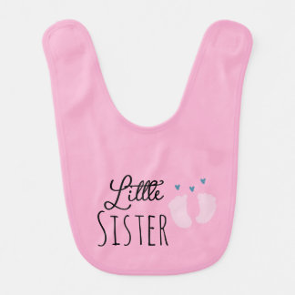Little Sister Baby Bib