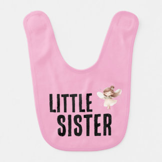 Little Sister Baby Bib