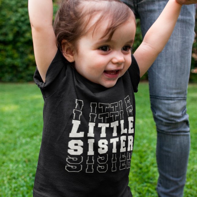 Little Sister  Baby T-Shirt (Creator Uploaded)
