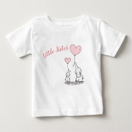 Little Sister Baby Vest Baby T_Shirt