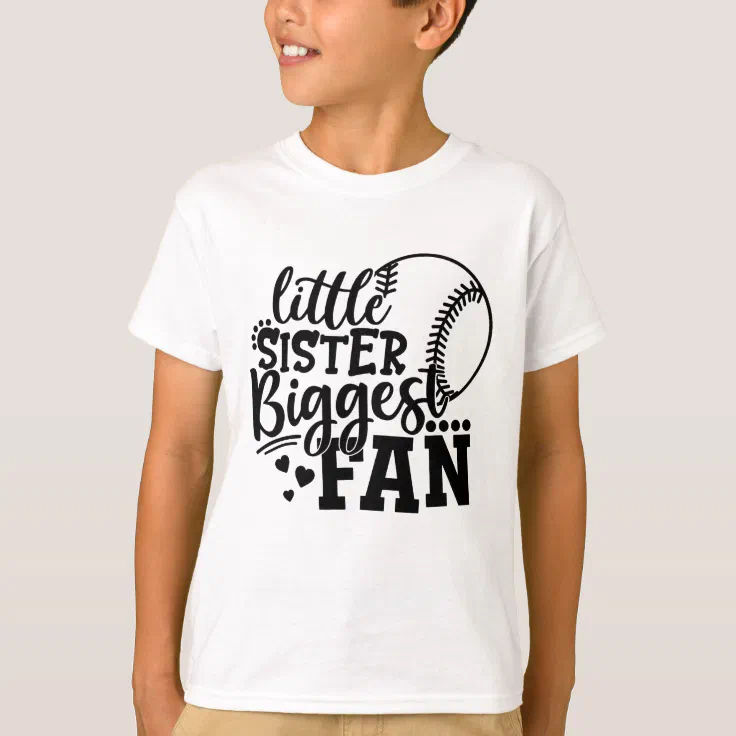 biggest fan baseball shirt