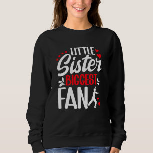 Little Sister Biggest Fan Karate Sister Proud Kara Sweatshirt
