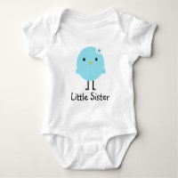 Little Sister Blue Bird Spring Tee