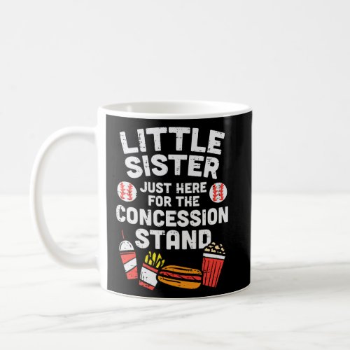 Little Sister Concession Stand Family Matching Gir Coffee Mug