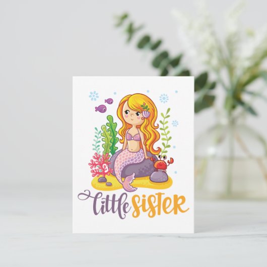 Little Sister 🧜‍♀️ Mermaid (Standing Front)