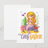 Little Sister 🧜‍♀️ Mermaid (Front/Back)