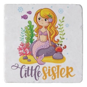 Little Sister 🧜♀️ Mermaid Trivet
