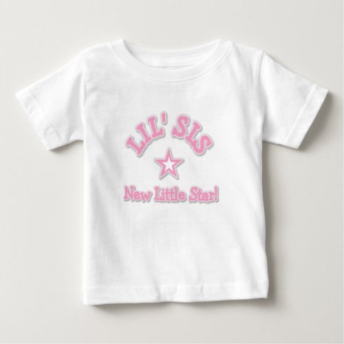 Little Sister New Little Star Baby T_Shirt