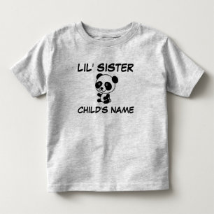 LITTLE SISTER Personalized T-shirts