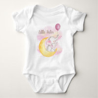 Little Sister Shirt Elephant Sisters