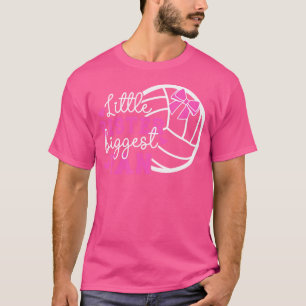 Little Sister Volleyball Sister Of A Volleyball Pl T-Shirt