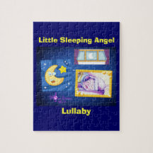 Little Sleeping Angel Photo Puzzle with Gift Box