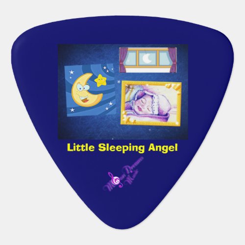 Little Sleeping Angel Triangle Guitar Pick