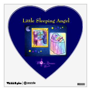 Little Sleeping Angel Wall Decal