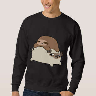 Little Sloth and Pug Essential T-Shirt 228 Sweatshirt
